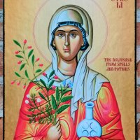 Икона на Света Анастасия ikona sveta anastasia, снимка 1 - Икони - 38659366