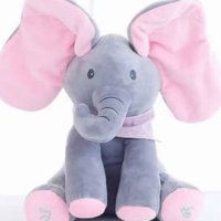 Пеещ Слон , снимка 3 - Плюшени играчки - 41855027