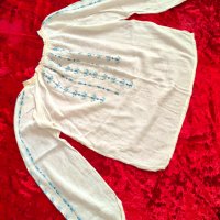 Оригинална Старинна Хърцойска Риза 30те г на Миналия Век, снимка 4 - Антикварни и старинни предмети - 42421617
