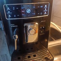 Кафеавтомат Саеко Хелсис работи перфектно, като нов е , снимка 3 - Кафемашини - 40916657