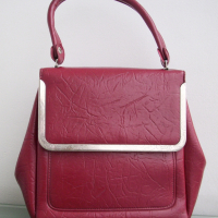 Дамска ретро чанта къса дръжка, снимка 1 - Чанти - 36197934