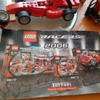 Конструктор Лего - Lego Ferrari -  8673 - Ferrari F1 Fuel Stop, снимка 6 - Колекции - 36039986