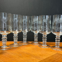 Немски кристални чаши за вино, снимка 1 - Сервизи - 44817906