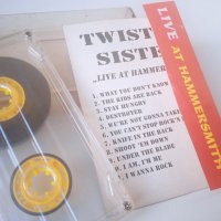 Twisted Sister – Live At Hammersmith - аудио касета музика, снимка 2 - Аудио касети - 44245204