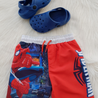 Плувни шорти Спайдърмен 3-4 години , снимка 4 - Детски къси панталони - 36163212