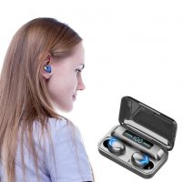 3000052445 Безжични bluetooth 5.0 слушалки F9 -5С TWS , черни, #, снимка 11 - Безжични слушалки - 34810312