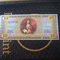 10 долара на Балтийските острови 2007, снимка 1 - Нумизматика и бонистика - 41324014