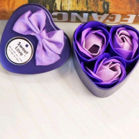 Кутийка сърце с ароматни рози, снимка 2 - Подаръци за жени - 44716803