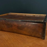 Махагонова дървена кутия 1900г., снимка 2 - Антикварни и старинни предмети - 44367678