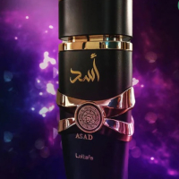 Aрабски парфюм Lattafa Asad 100ml Тютюн , кафе, пачули, ирис ,кехлибар, ванилия, дърво, бензоин, снимка 2 - Мъжки парфюми - 44760411