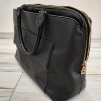 Черна дамска чанта Zara, снимка 3 - Чанти - 41019102