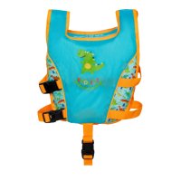 Детска спасителна жилетка Turquoise Dinosaur, 3-6 години, 18-30 кг, снимка 1 - Водни спортове - 41208342