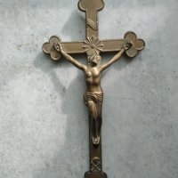 стар кръст,разпятие, снимка 1 - Антикварни и старинни предмети - 38973952