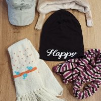 Лот шапки и шалове, снимка 7 - Шапки, шалове и ръкавици - 40604966