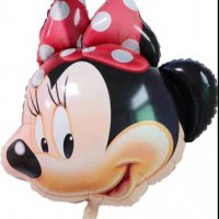 3D Мини Мики Маус грамадна глава фолио фолиев балон хелий или въздух парти рожден ден, снимка 3 - Други - 34318594