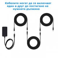 Стандартен удължителен кабел за захранващ адаптер 12V, снимка 4 - Друга електроника - 39306680