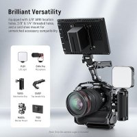 Нова NEEWER Камера Клетка за Canon EOS R5/R6, DJI Съвместимост, Arca Type, снимка 8 - Чанти, стативи, аксесоари - 42605670