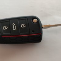 Силиконов калъф за ключ VW Seat Skoda, снимка 1 - Аксесоари и консумативи - 41962708