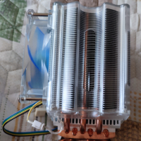 Охладител (CPU Cooler) Akasa Evo, снимка 3 - Други - 36400079