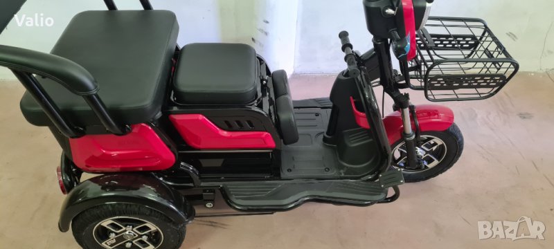 Нов модел електрическа триколка С-1 с подсилена ходова част и платформа, снимка 1