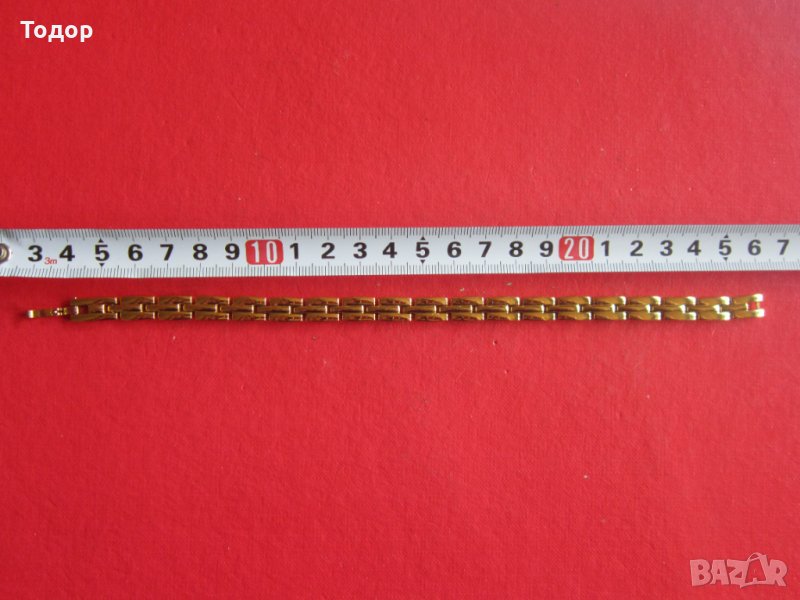Невероятна позлатена гривна , снимка 1