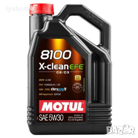 Моторно масло MOTUL 8100 X-CLEAN EFE 5W30 5л, снимка 1