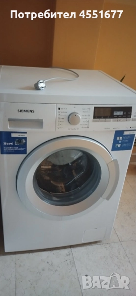 Продавам пералня SIEMENS iQ500 WM14Q440BY/06, снимка 1