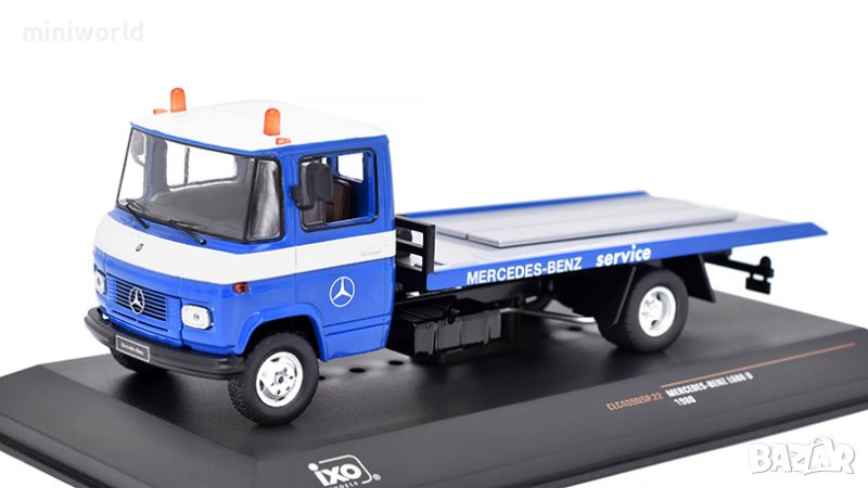 Mercedes L608 D 1980 Servis - мащаб 1:43 на IXO моделът е нов в PVC дисплей-кейс, снимка 1