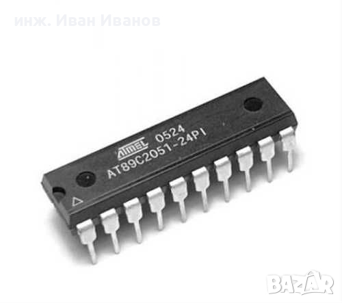 Микроконтролер Atmel AT89C2051-24PI, снимка 1
