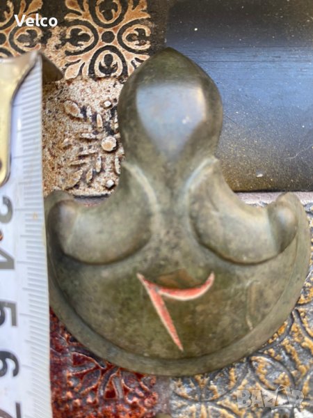 турска апликация бронз, снимка 1