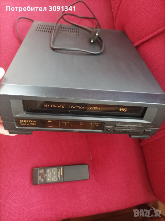 Видеокасетофон Orion използван в добро състояние, снимка 1