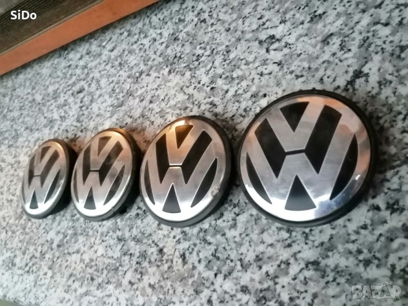 Оригинални капачки за лети джанти за VW! , снимка 1