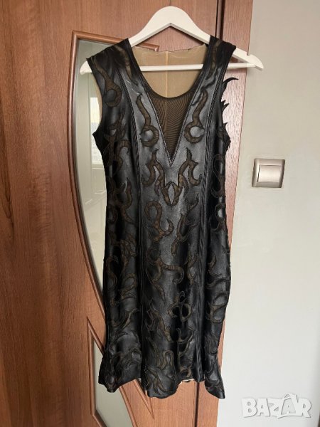 кожена рокля, снимка 1