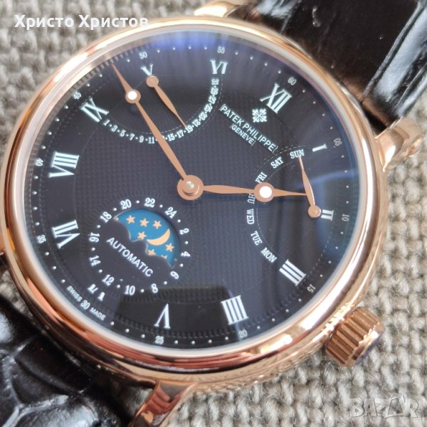 Мъжки луксозен часовник Patek Philippe Geneve Automatic , снимка 1