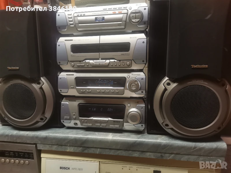 Technics Separate Stack Hifi Anlage. SH-DV250 , SA-DV250 SL-DV250 RS-DV250-, снимка 1