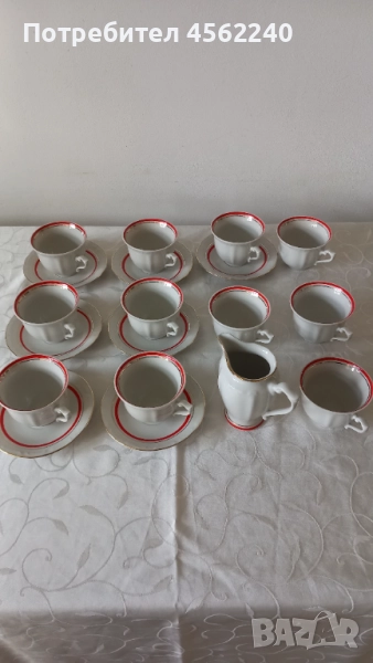Ретро чашки за кафе и латиера на Izida, снимка 1