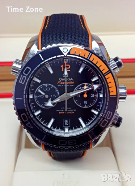 Omega Seamaster Planet Ocean 600M Chronograph 45mm Steel Black Dial Ceramic Различни Варианти, снимка 1