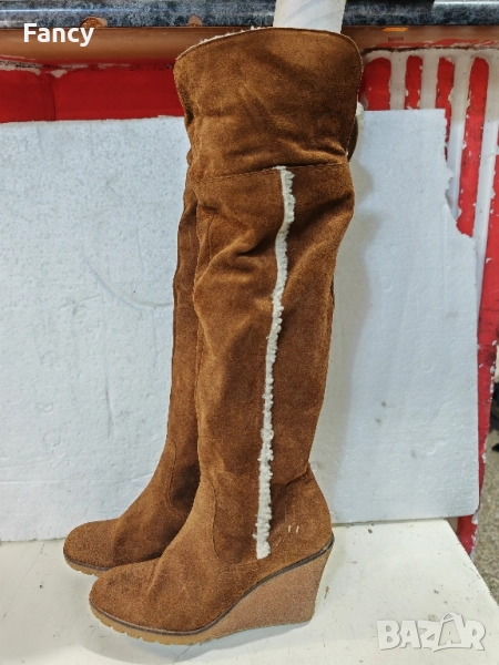 Топли велурени ботуши Belmondo, снимка 1