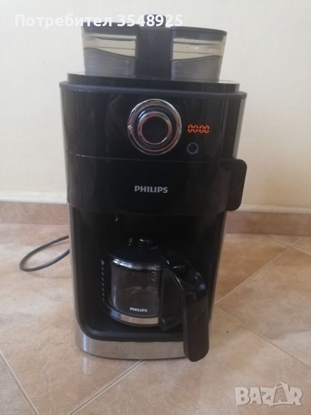 Кафемашина Philips Grind & Brew HD7769/00, за ремонт или части , снимка 1