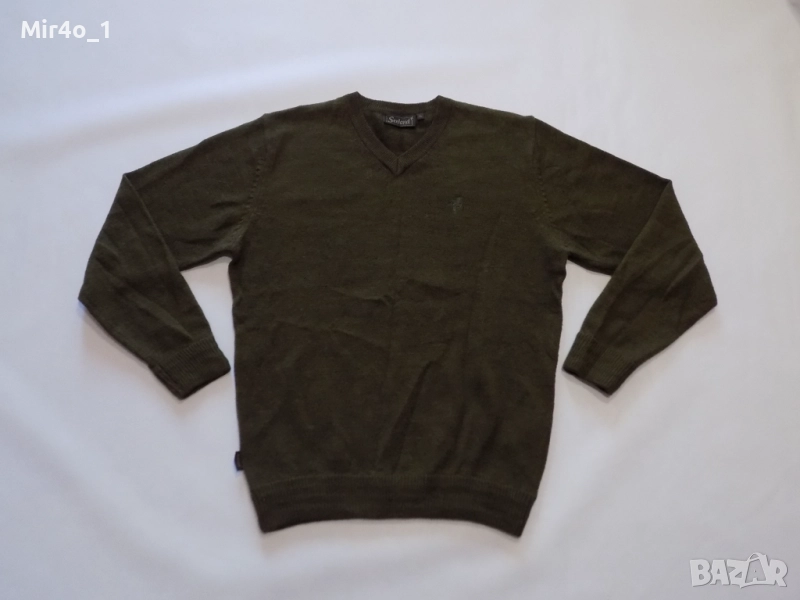 ловен пуловер seeland блуза яке горнище фанела худи елек суичър вълнен мъжки зимен оригинален M, снимка 1