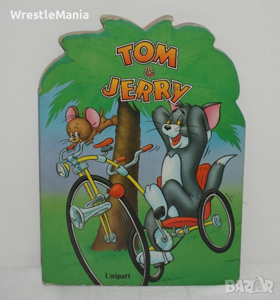 Vintage Колекционерска Книжка с твърди картонени корици на Tom & Jerry от 1990г , снимка 1