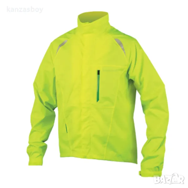 Endura Gridlock II Waterproof Cycling Jacket in High Vis Yellow - мъжко вело яке КАТО НОВО Л, снимка 1