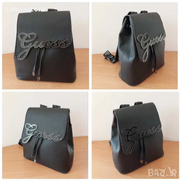 Черна раница Guess-SG120D, снимка 1