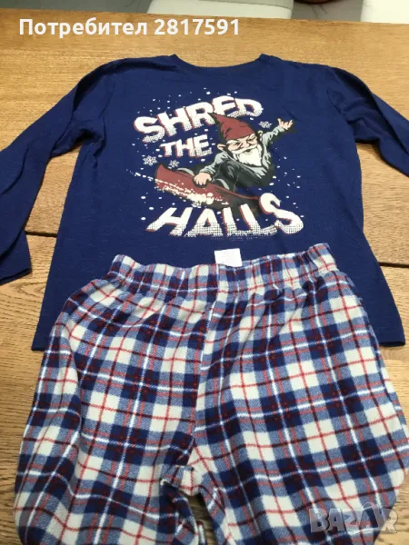 Детска пижама размер М(10/12), снимка 1