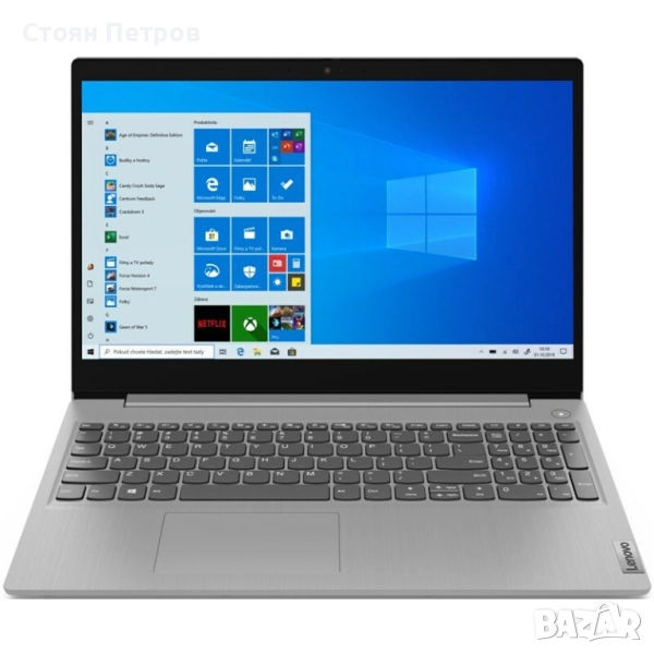 Лаптоп Lenovo IdeaPad 3 15IGL05 + Microsoft 365 за физически лица Celeron N4020, 15.6", HD, RAM 4GB,, снимка 1