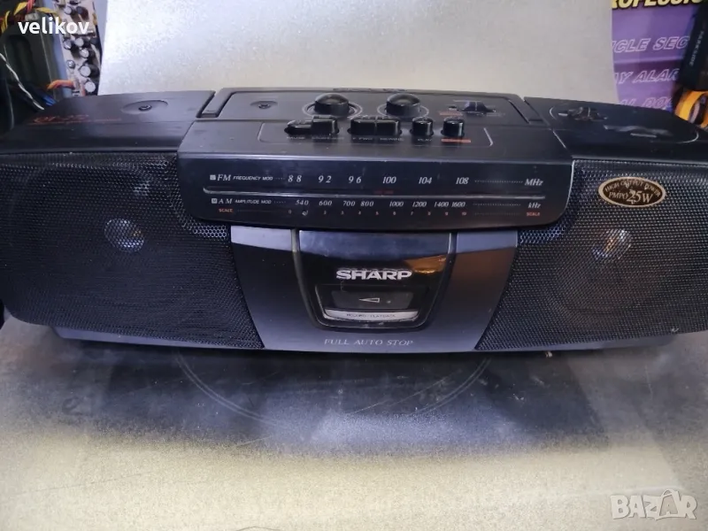 sharp радиокасетофон , снимка 1