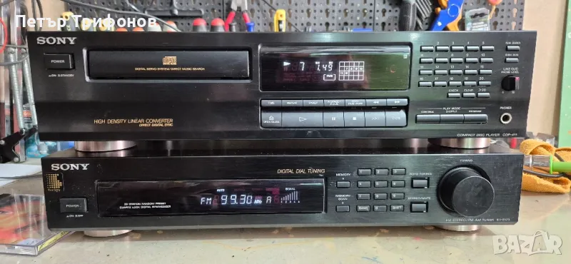 Sony CDP-411и Sony ST-S170, снимка 1