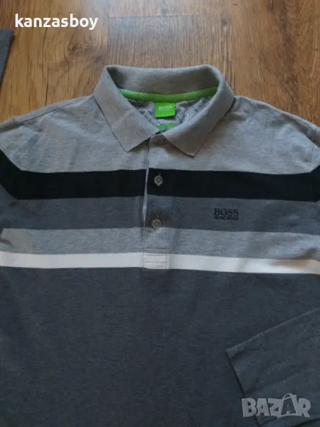 hugo boss green - страхотна мъжка блуза КАТО НОВА M, снимка 1