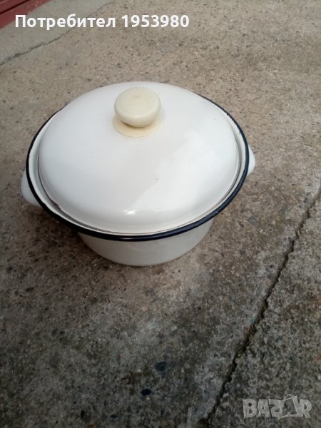 Емайлирана тенджера, снимка 1