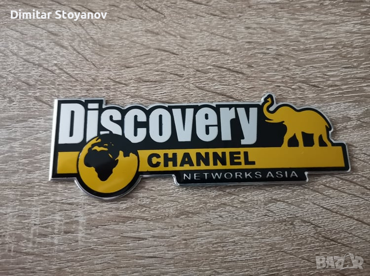 Jeep Land Rover Discovery Channel емблема надпис, снимка 1
